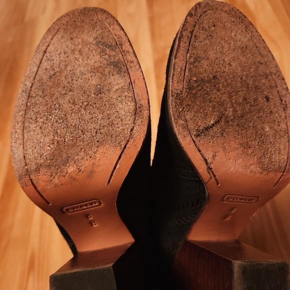 Coach suede booties - Picture 5 of 5